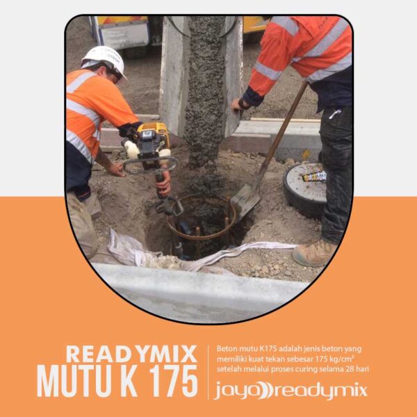 beton cor ready mix mutu k 175